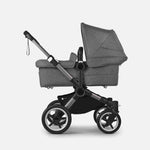 Carrinho de Bebé para Gémeos Bugaboo Donkey 5 Twin - Graphite/Gris Melange