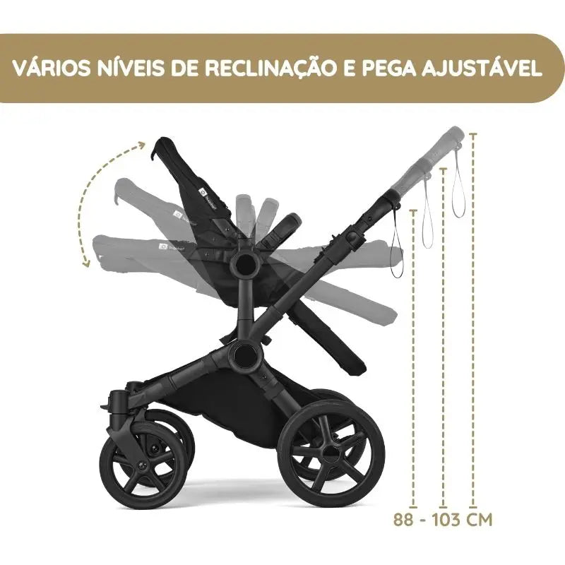 Bugaboo Donkey 6 Carrinho de Bebé - Cocoa Brown
