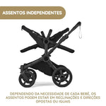 Bugaboo Donkey 6 Carrinho de Gémeos - Deep Indigo