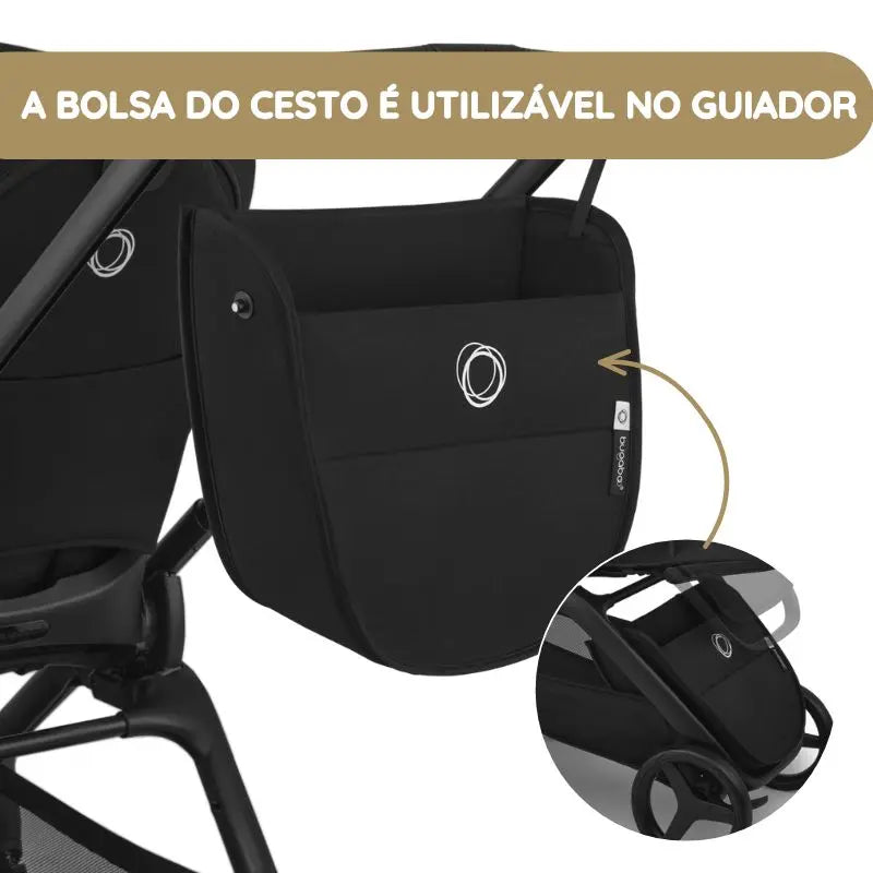 Bugaboo Dragonfly Plus Carrinho de Bebé - Heritage Black