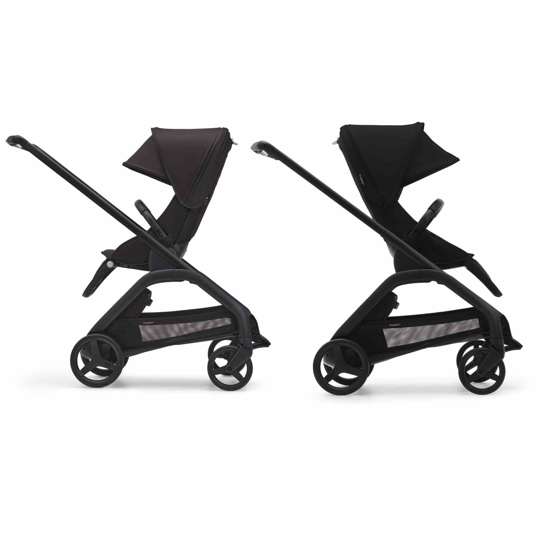 Carrinho de Bebé Dragonfly Completo da Bugaboo - Black/Misty White