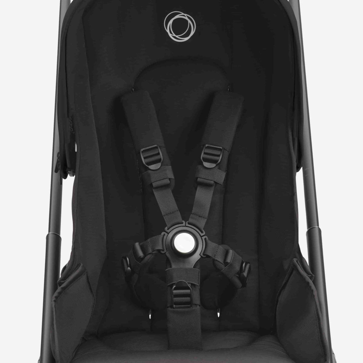 Carrinho de Bebé Dragonfly Completo da Bugaboo - Black/Dark Cherry