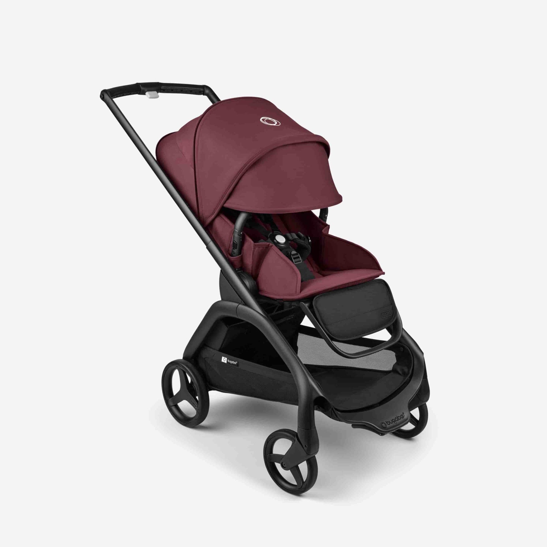 Carrinho de Bebé Dragonfly Completo da Bugaboo - Black/Dark Cherry