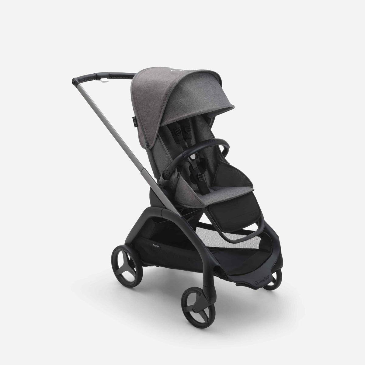Carrinho de Bebé Dragonfly Completo da Bugaboo - Graphite/Grey Melange