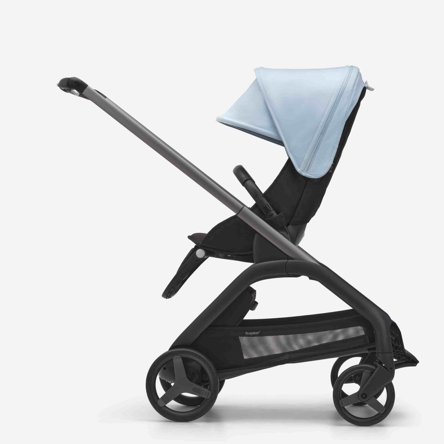 Carrinho de Bebé Dragonfly Completo da Bugaboo - Graphite/Midnight Black/Blue Horizon
