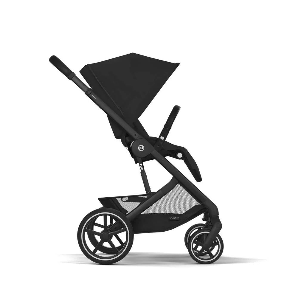 Cybex Carrinho de Bebé Balios S Lux - Moon Black