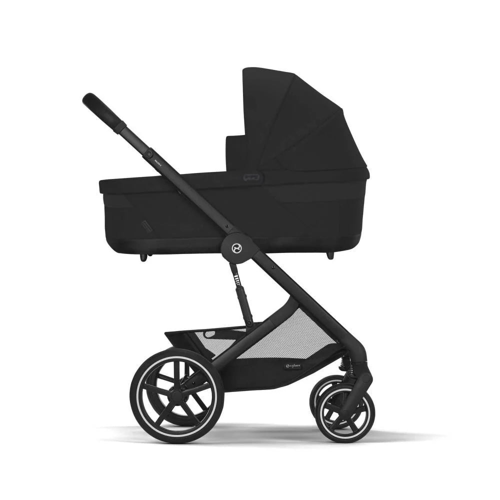 Cybex Carrinho de Bebé Balios S Lux - Moon Black