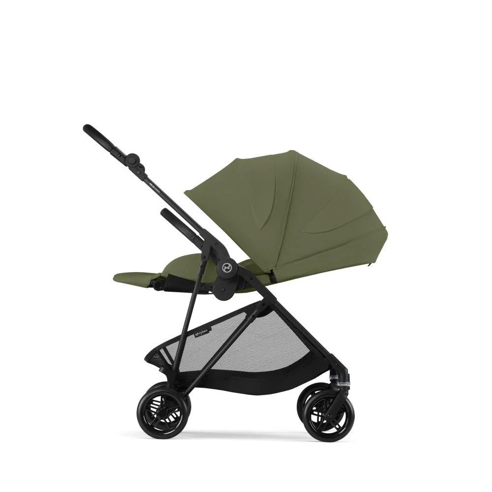 Cybex Carrinho de Bebé Melio Carbon - Moss Green
