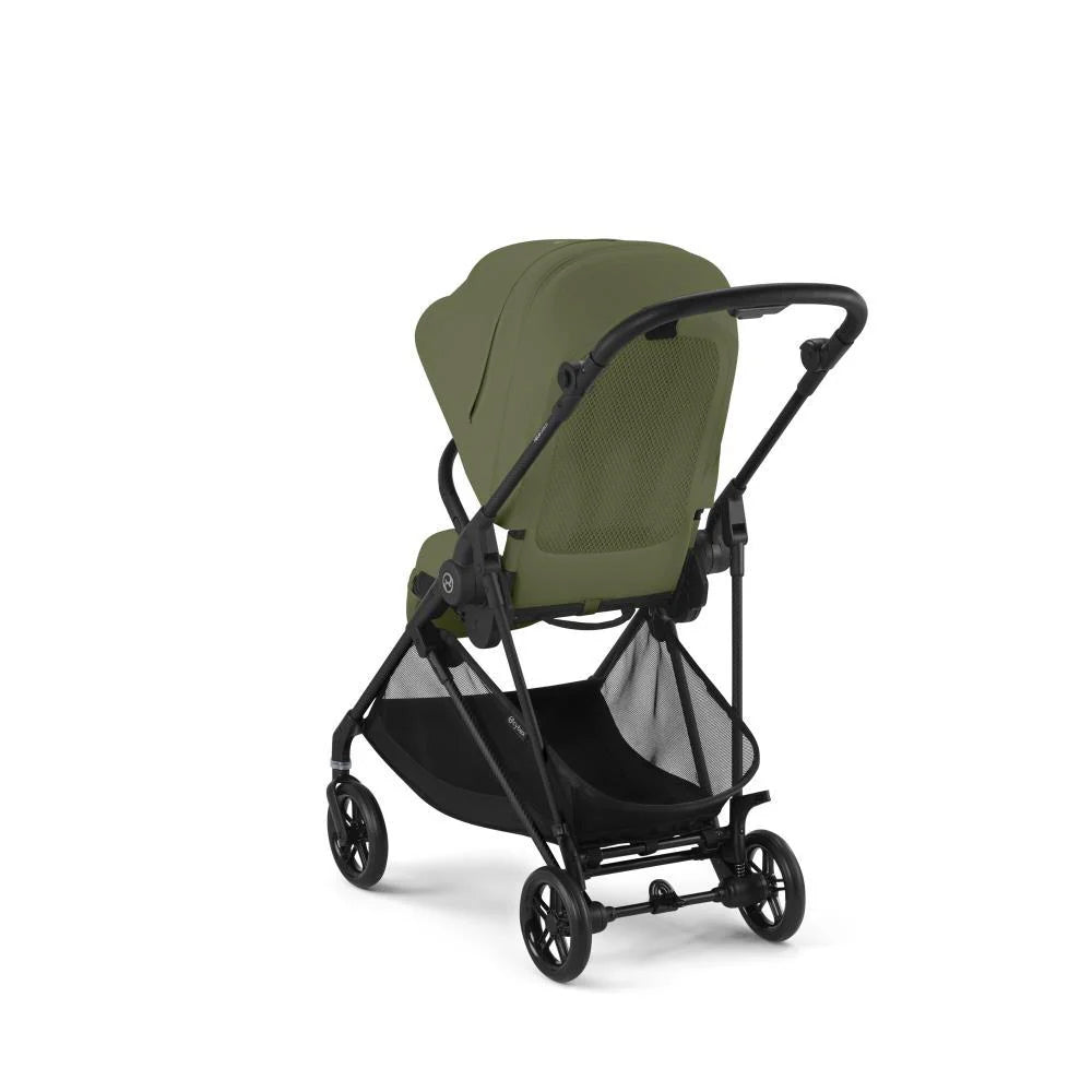 Cybex Carrinho de Bebé Melio Carbon - Moss Green