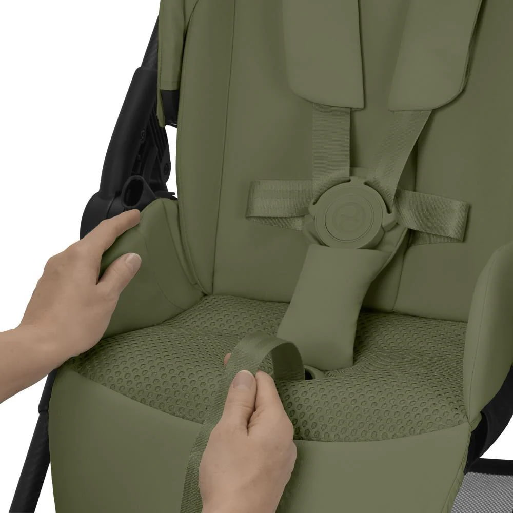 Cybex Carrinho de Bebé Melio Carbon - Moss Green