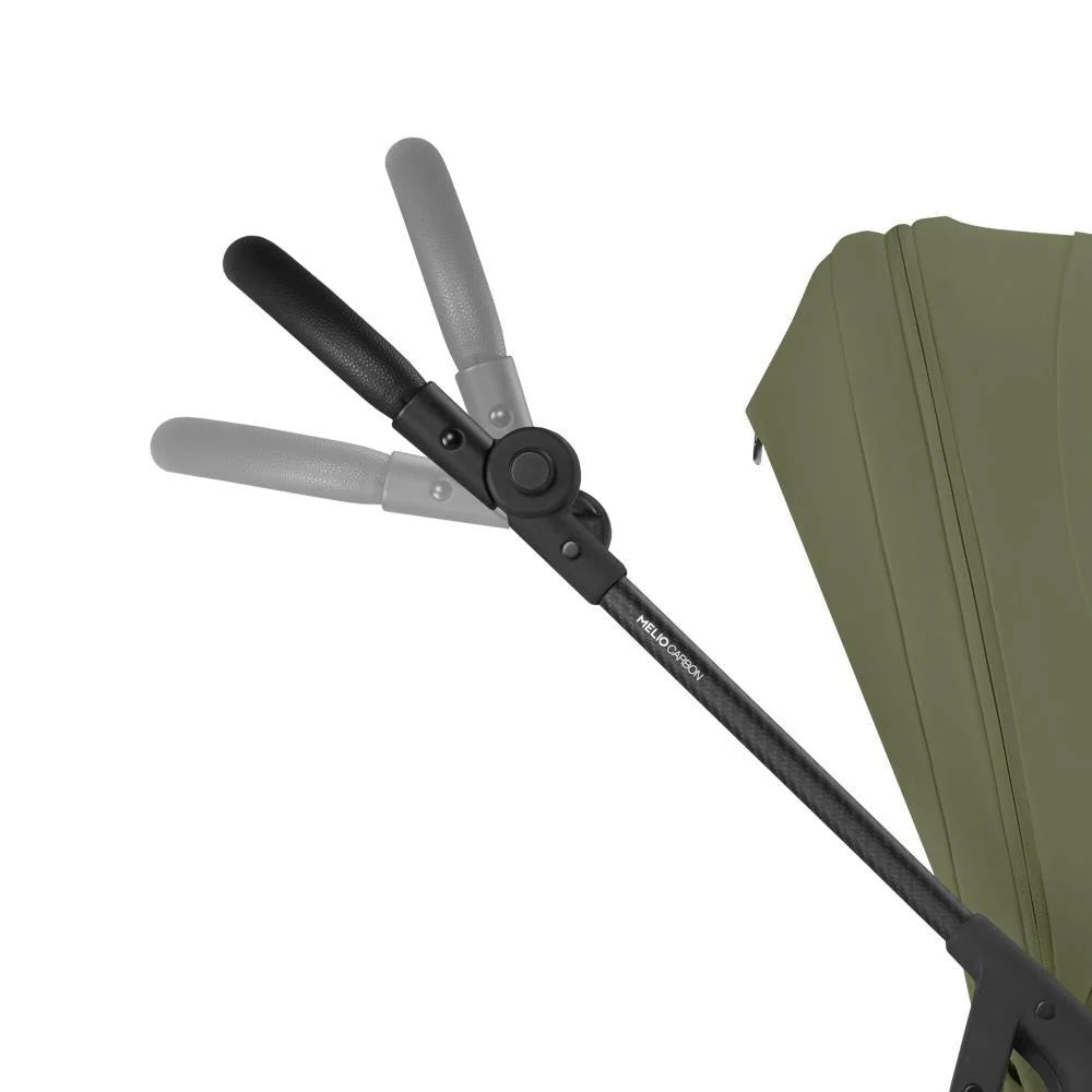Cybex Carrinho de Bebé Melio Carbon - Moss Green