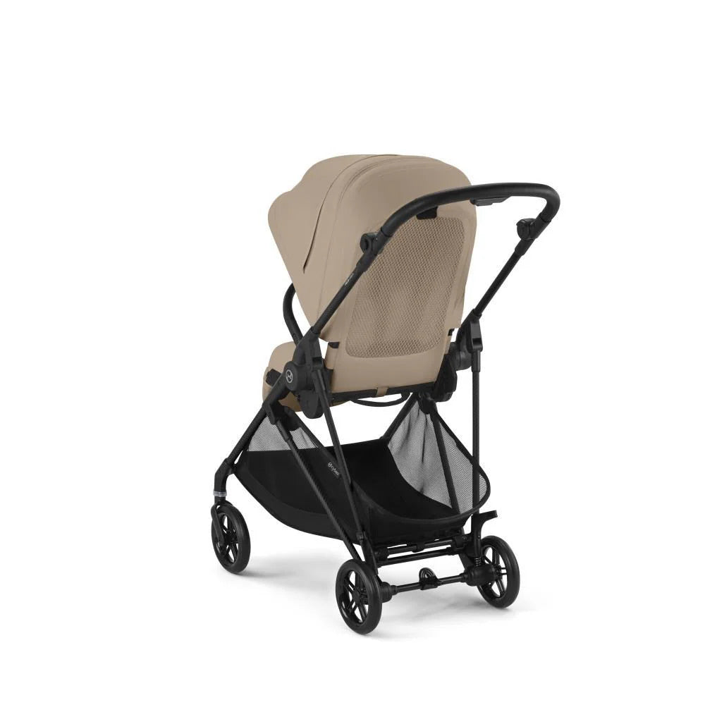 Cybex Carrinho de Bebé Melio Carbon - Almond Beige