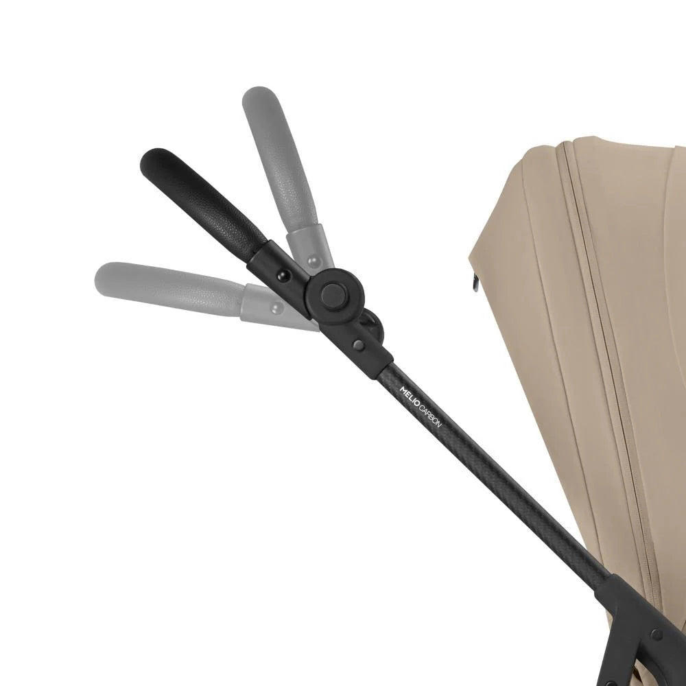 Cybex Carrinho de Bebé Melio Carbon - Almond Beige