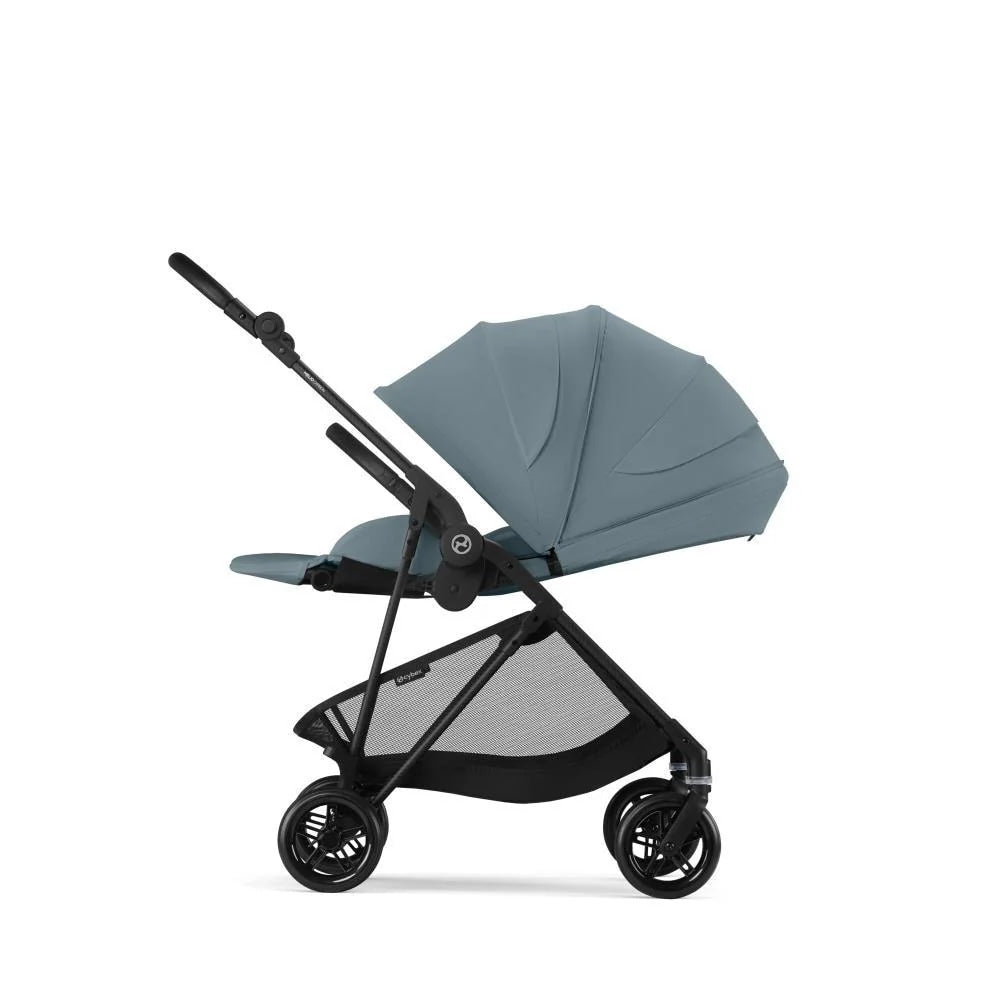 Cybex Carrinho de Bebé Melio Carbon - Stormy Blue
