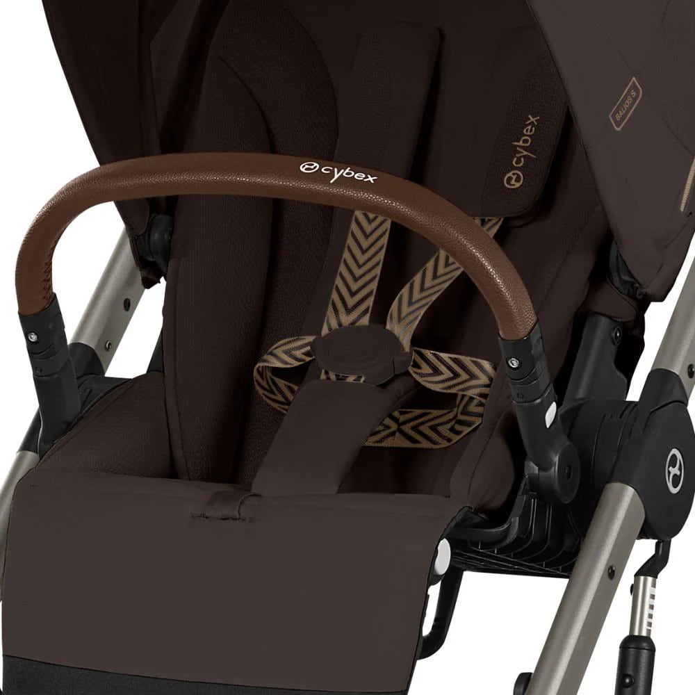 Cybex Carrinho de Bebé Balios S Lux - Chocolate Brown