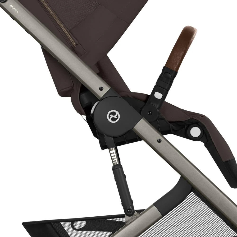 Cybex Carrinho de Bebé Balios S Lux - Chocolate Brown