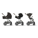 Cybex Carrinho de Bebé Balios S Lux - Chocolate Brown