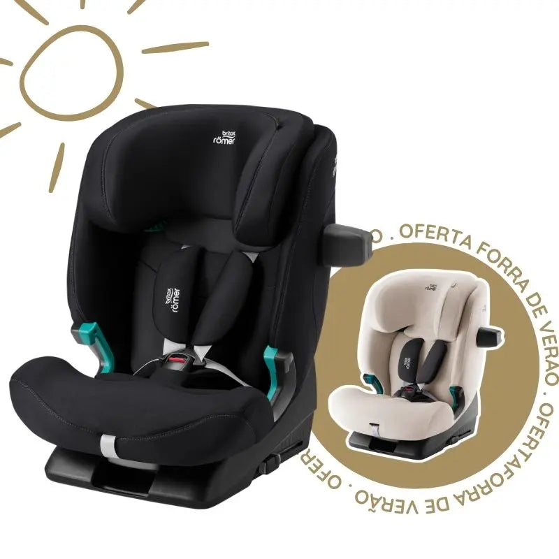 Cadeira Auto Advansafix PRO da Britax Romer - Deep Black dos 15 meses a 12 anos - Classic