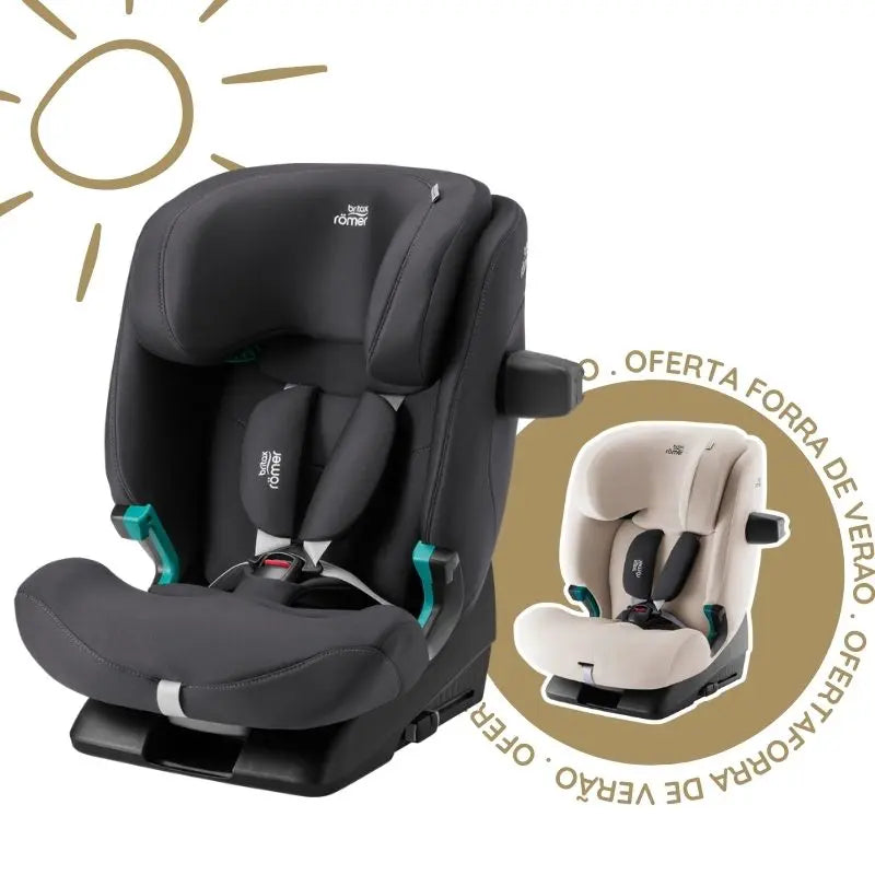 Cadeira Auto Advansafix PRO da Britax Romer - Deep Grey dos 15 meses a 12 anos - Classic