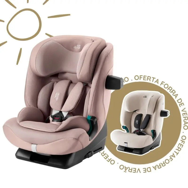 Cadeira Auto Advansafix PRO da Britax Romer - Dusty Rose dos 15 meses a 12 anos - Style
