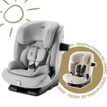 Cadeira Auto Advansafix PRO da Britax Romer - Linen Grey dos 15 meses a 12 anos - LUX