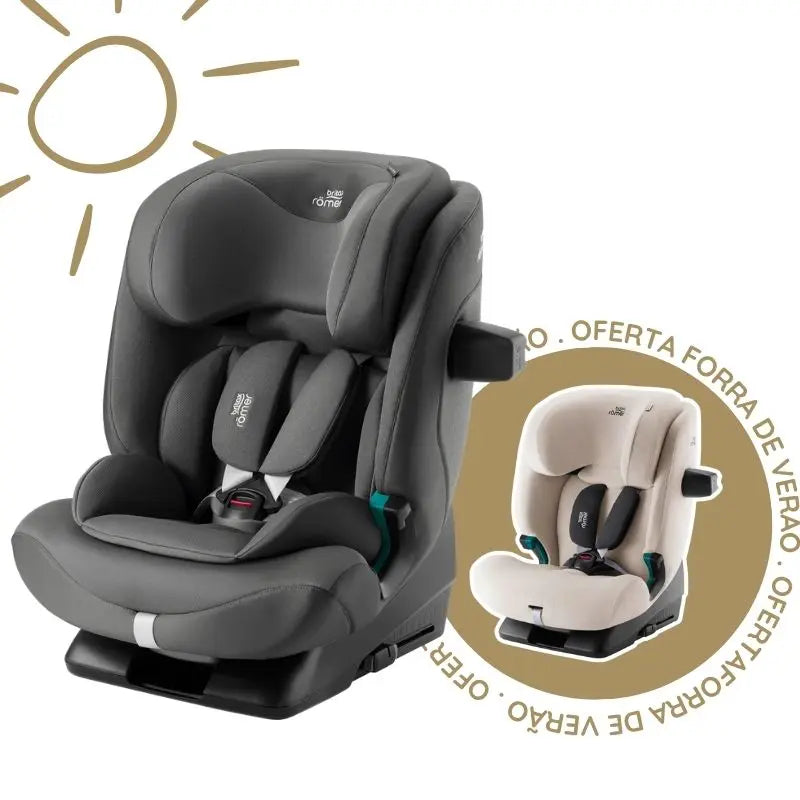 Cadeira Auto Advansafix PRO da Britax Romer - Mineral Grey dos 15 meses a 12 anos - Style