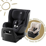 Cadeira Auto DualFix PRO M da Britax Romer - Deep Black dos 3 meses a 4 anos - CLASSIC