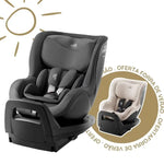 Cadeira Auto DualFix PRO M da Britax Romer - Mineral Grey dos 3 meses a 4 anos - STYLE