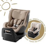 Cadeira Auto DualFix PRO M da Britax Romer  - Teak dos 3 meses a 4 anos - STYLE