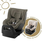Cadeira Auto DualFix PRO M da Britax Romer - Urban Olive dos 3 meses a 4 anos - LUX