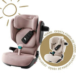 Cadeira Auto Kidfix Pro da Britax Römer - Dusty Rose - Style dos 3.5 aos 12 anos