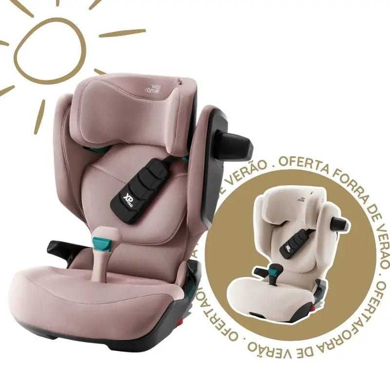 Cadeira Auto Kidfix Pro da Britax Römer - Dusty Rose - Style dos 3.5 aos 12 anos