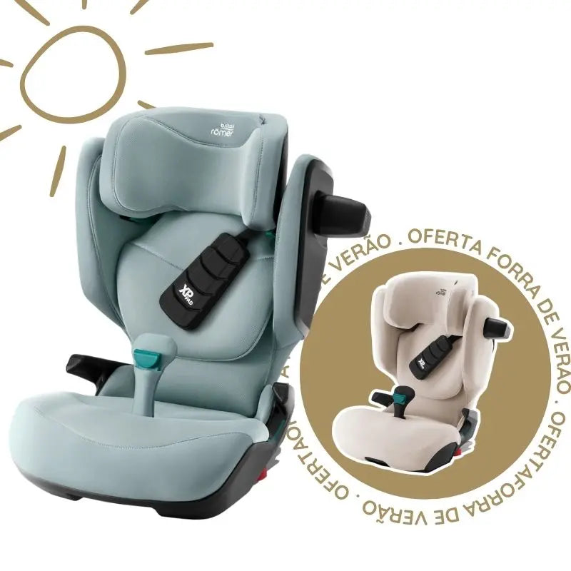 Cadeira Auto Kidfix Pro da Britax Römer - Harbor Blue - Style dos 3.5 aos 12 anos