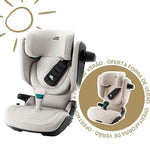 Cadeira Auto Kidfix Pro da Britax Römer - Soft Taupe - Lux dos 3.5 aos 12 anos
