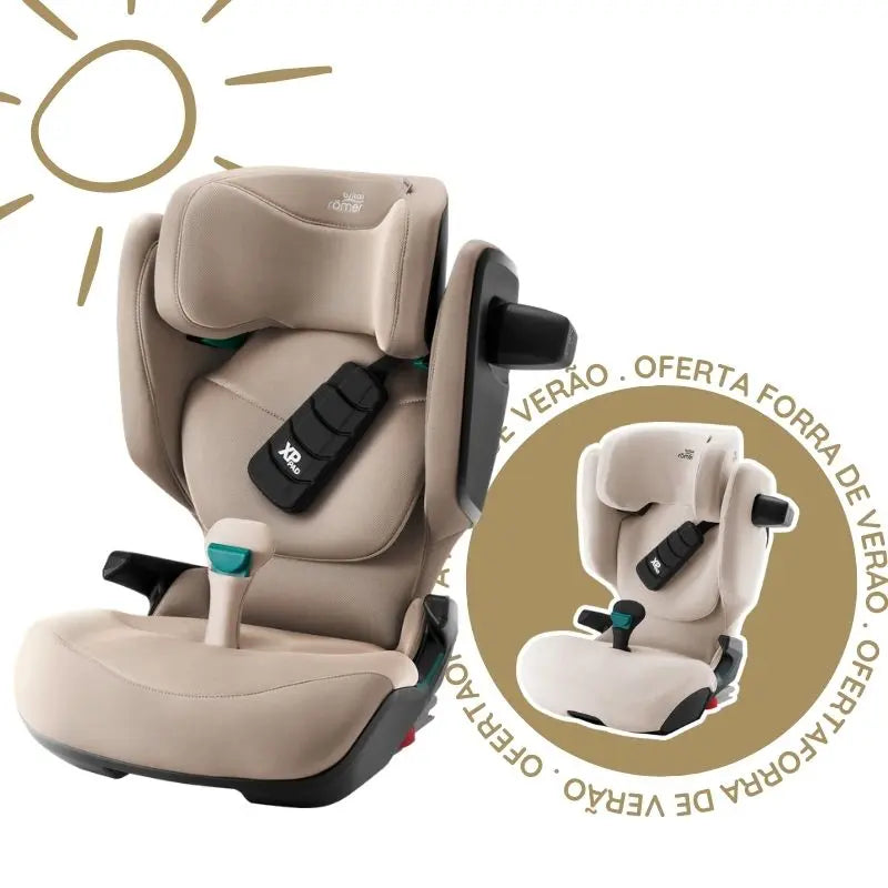 Cadeira Auto Kidfix Pro da Britax Römer - Teak - Style dos 3.5 aos 12 anos