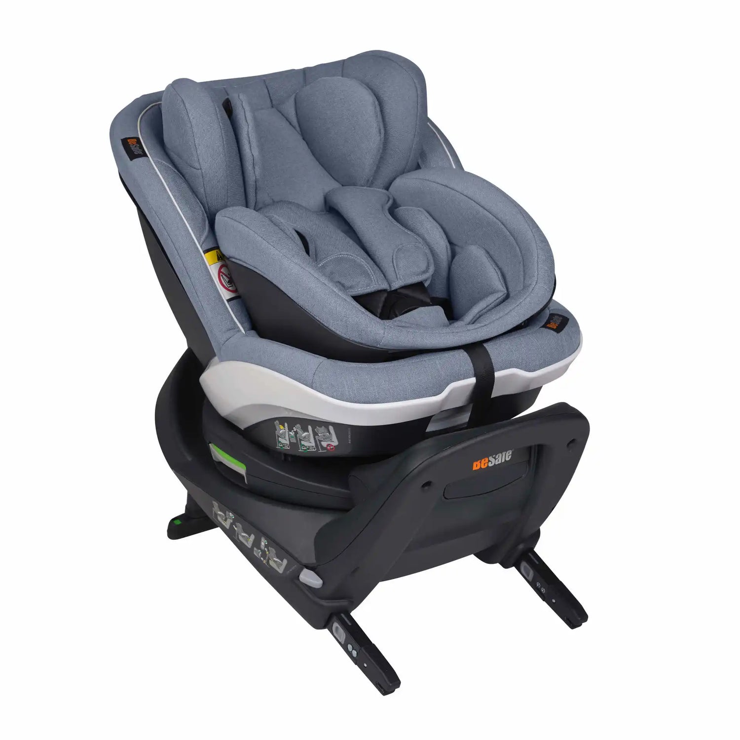 Cadeira Auto iZi Twist B i-Size da BeSafe - Cloud Mélange