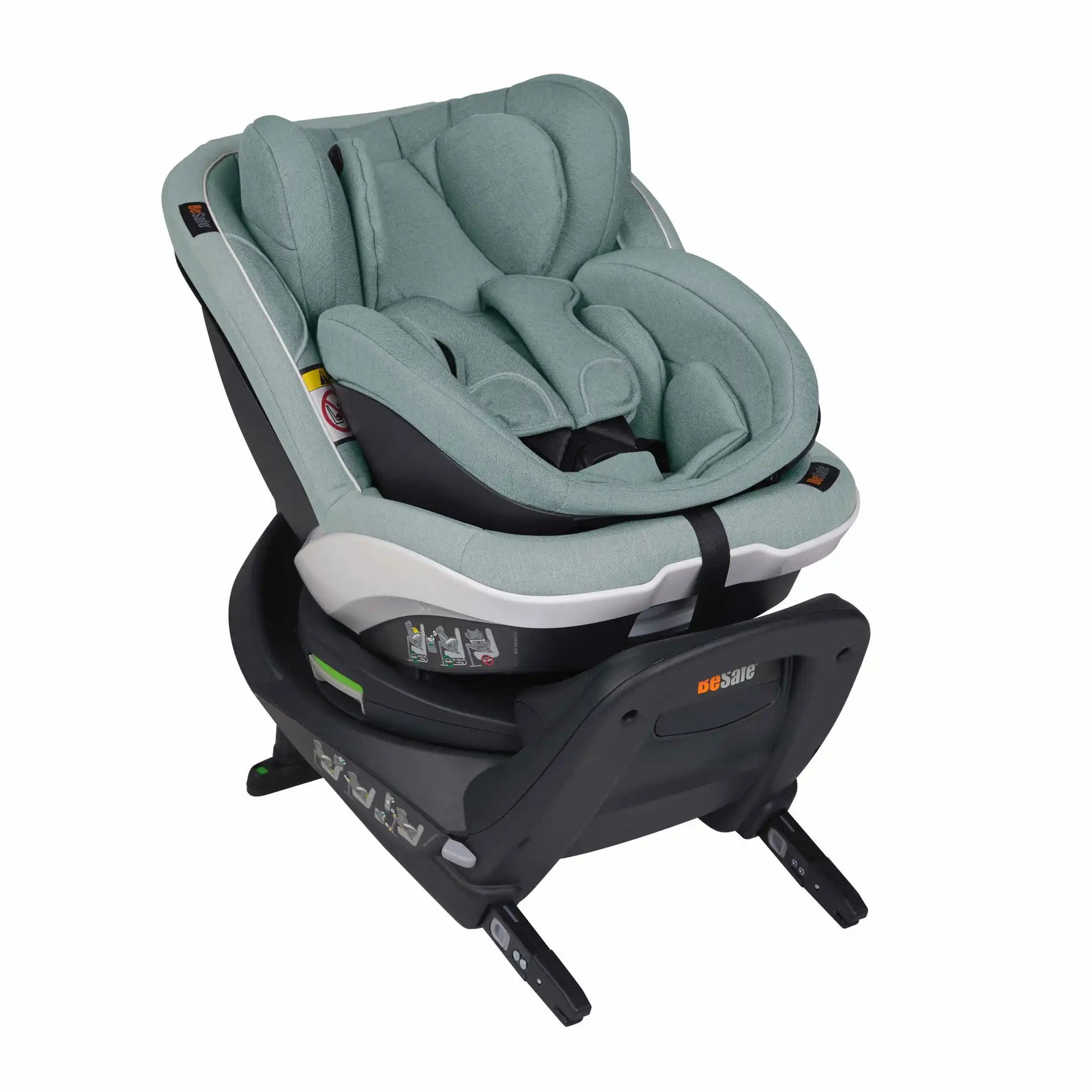 Cadeira Auto iZi Twist B i-Size da BeSafe - Sea Green Mélange