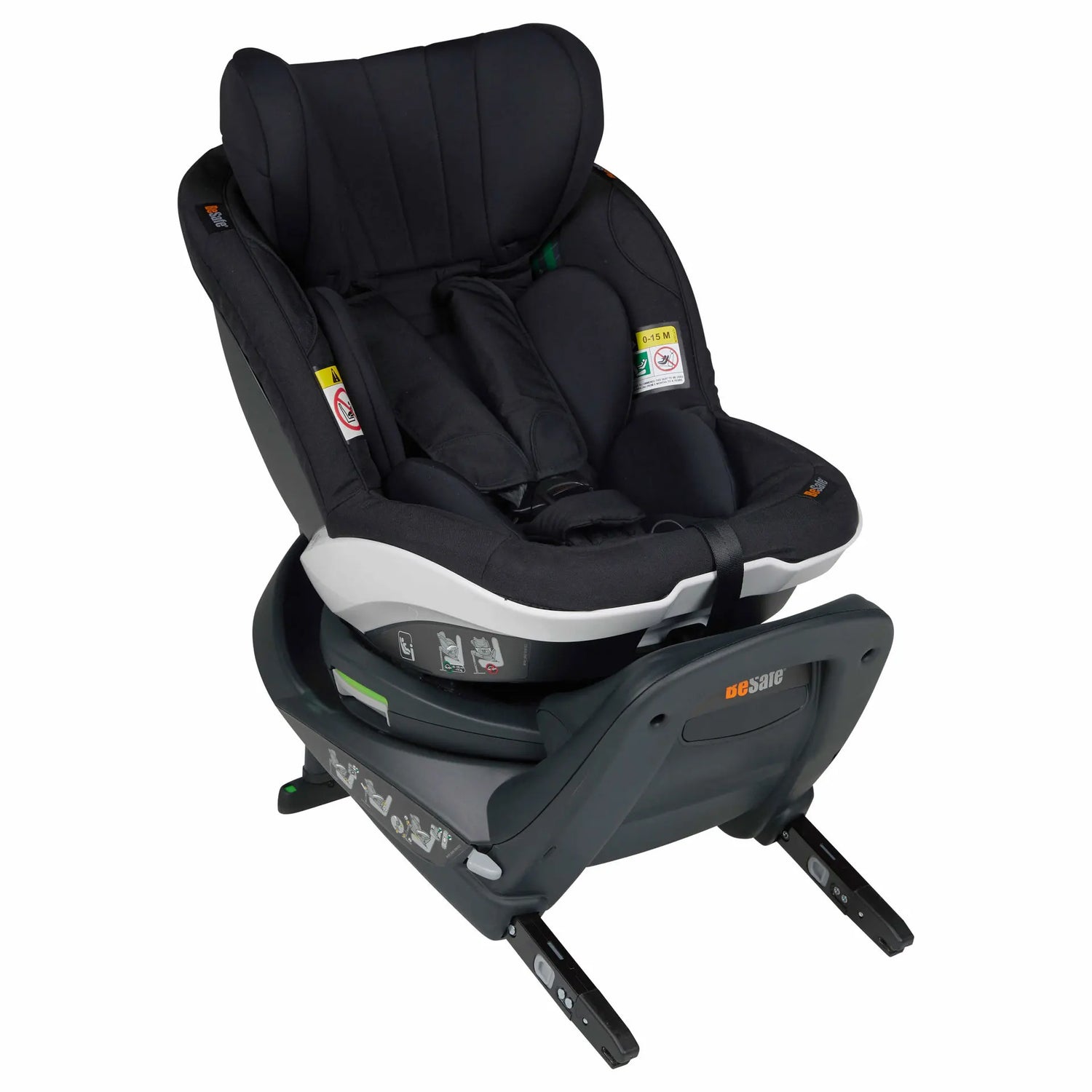 Cadeira Auto iZi Twist i-Size da BeSafe - Fresh Black Cab