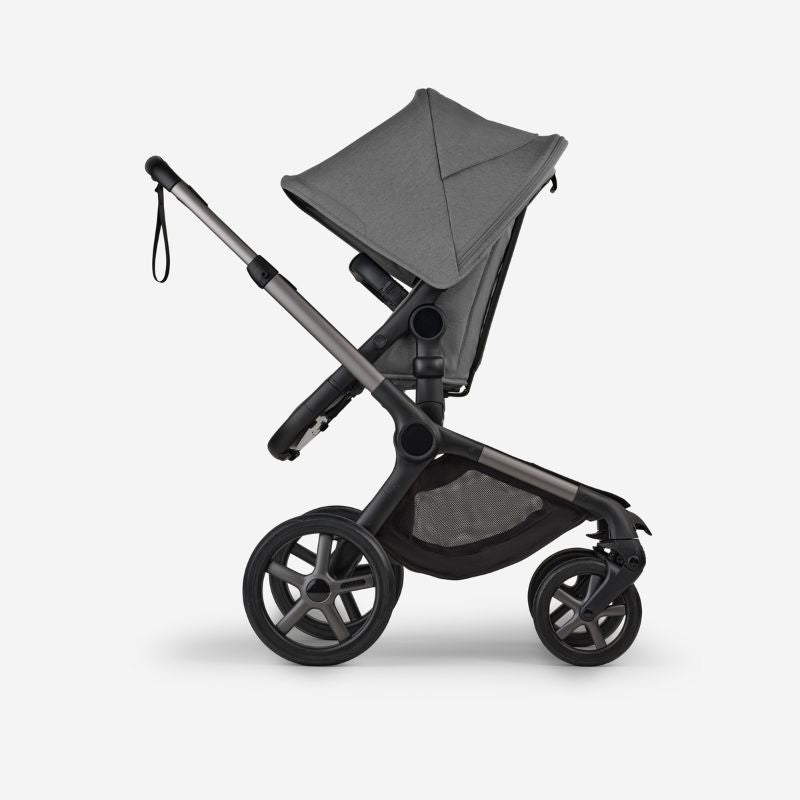 Carrinho de Bebé Bugaboo Fox 5 Renew - Grafito/Gris Luna