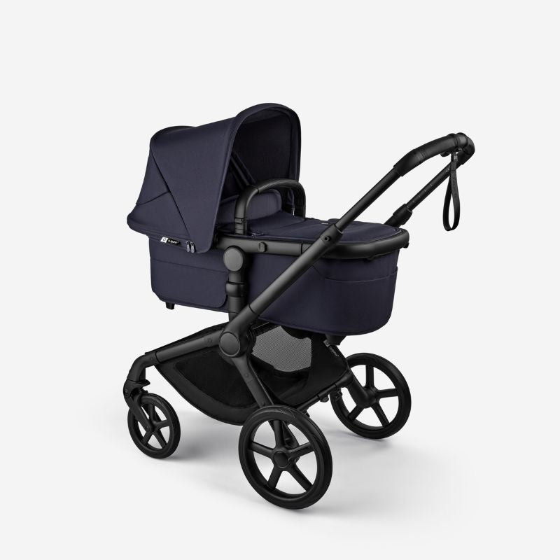 Carrinho de Bebé Bugaboo Fox 5 Renew - Negro/Azul Indigo