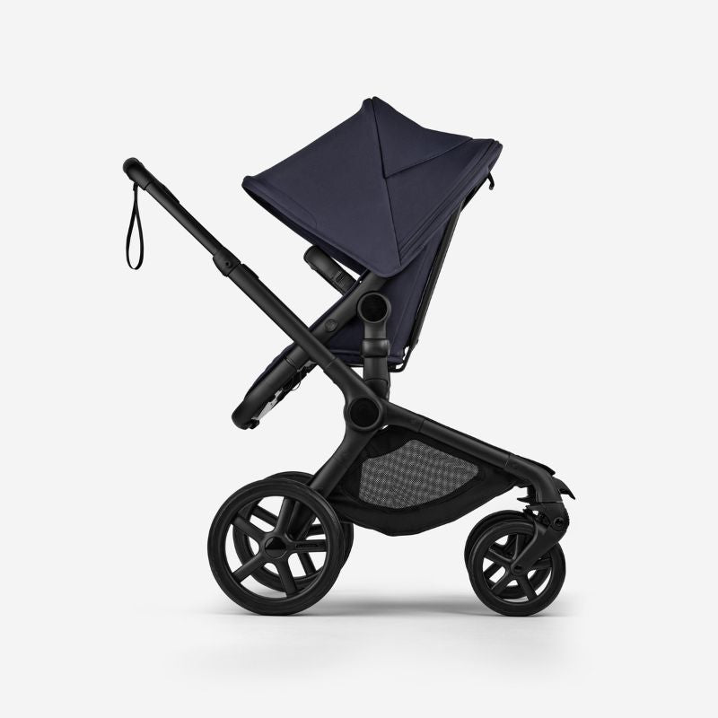 Carrinho de Bebé Bugaboo Fox 5 Renew - Negro/Azul Indigo
