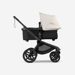 Carrinho de Bebé Bugaboo Fox 5 Renew - Negro/Negro Clássico-Branco Neblina