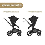 Carrinho de Bebé Bugaboo Fox 5 Renew - Negro/Forest Green