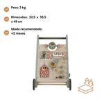 Little Dutch Multi-activity Baby Walker Little Farm FSC