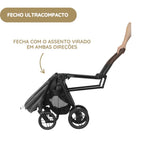 Maxi-Cosi Leona 2 Carrinho de Bebé - Twillic Truffle