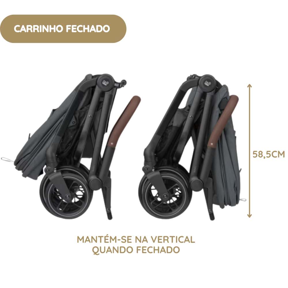 Maxi-Cosi Leona 2 Carrinho de Bebé - Select Grey