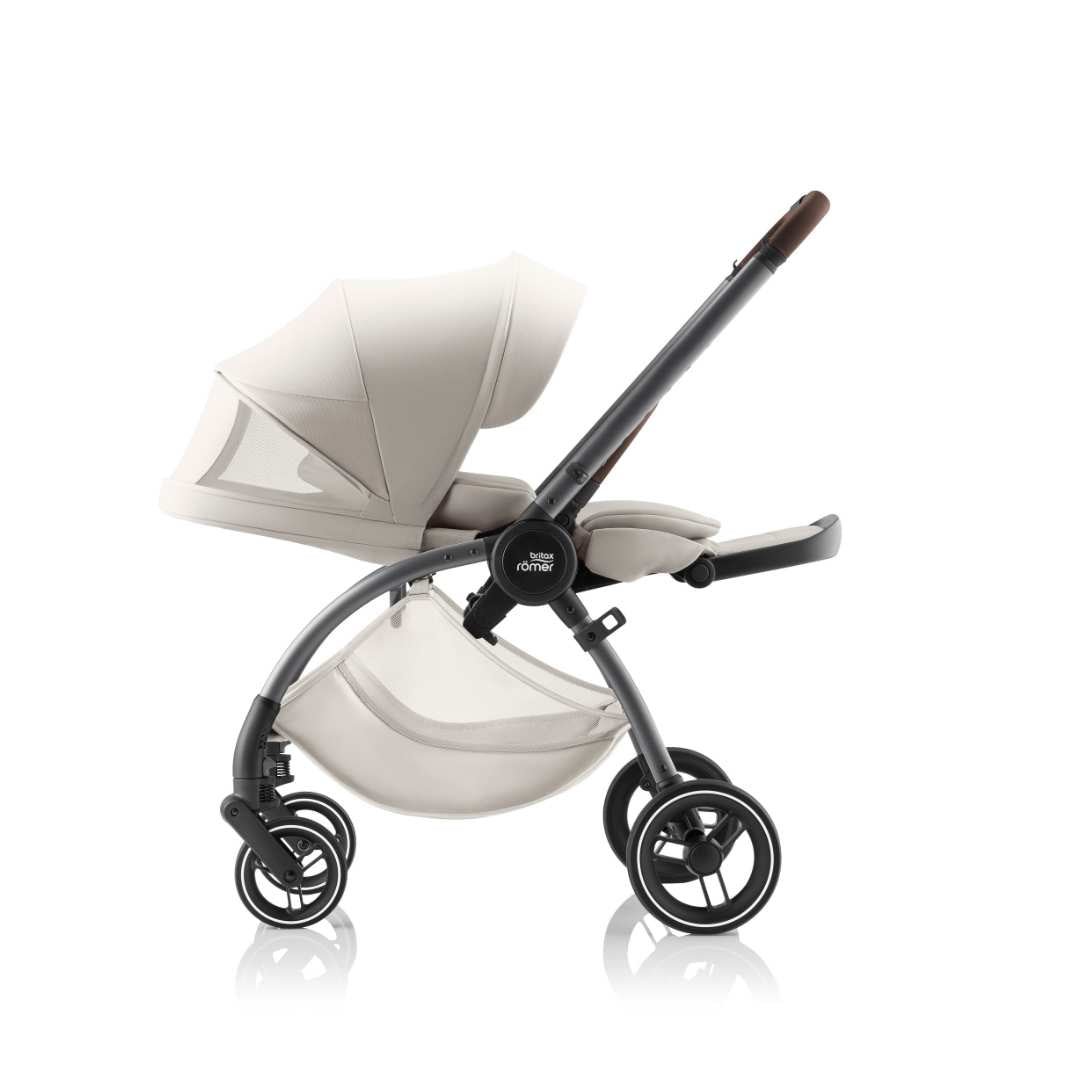 Duo Rio Carrinho de Bebé + Ovinho Baby-Safe Pro da Britax Römer - Lux Soft Taupe