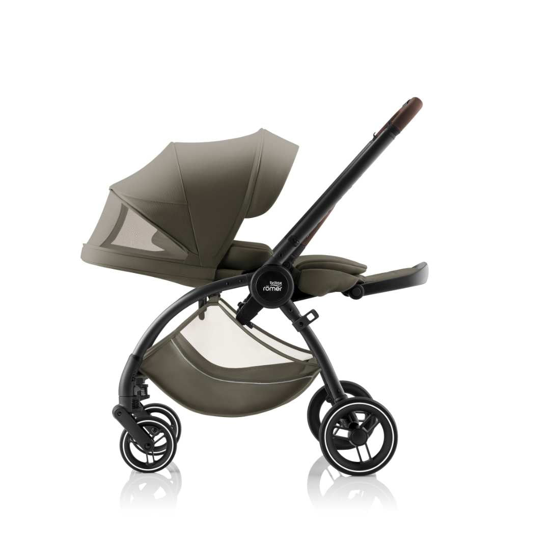Trio Rio Carrinho de Bebé + Alcofa + Ovinho Baby-Safe Pro da Britax Römer - Lux Urban Olive