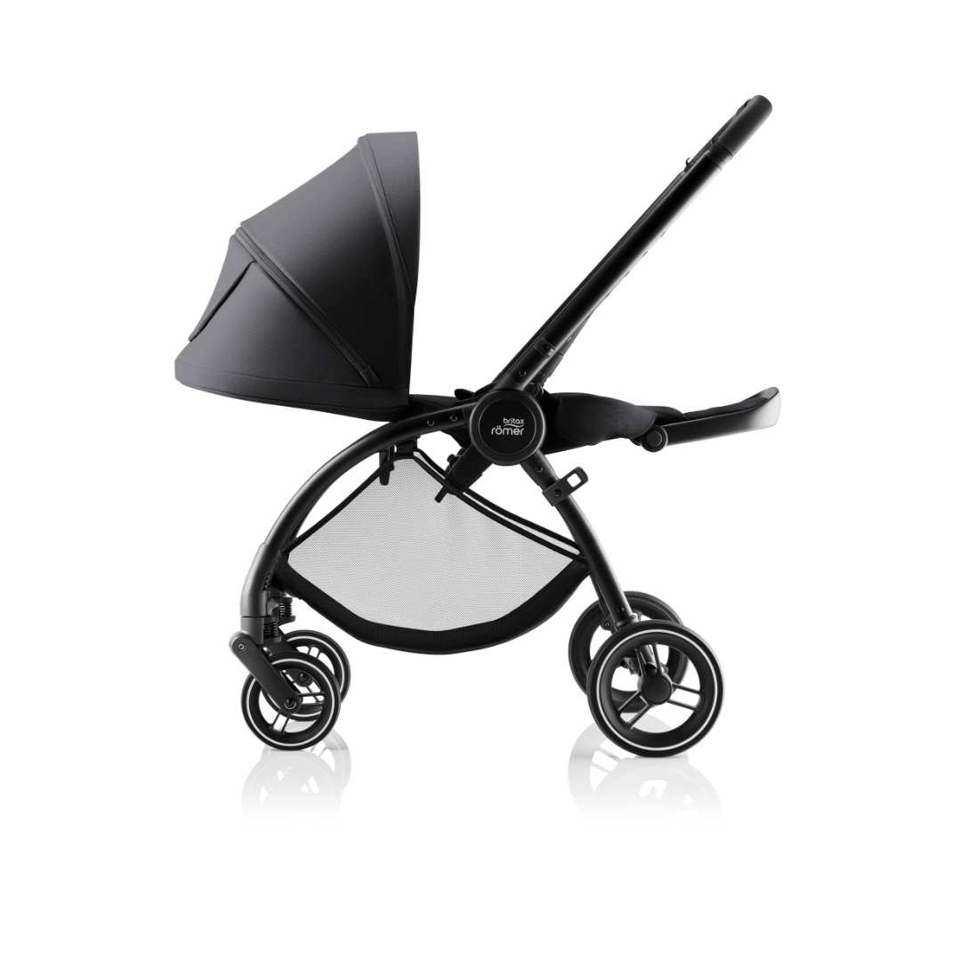Trio Rio Carrinho de Bebé + Alcofa + Ovinho Baby-Safe Pro da Britax Römer - Style Carbon Black