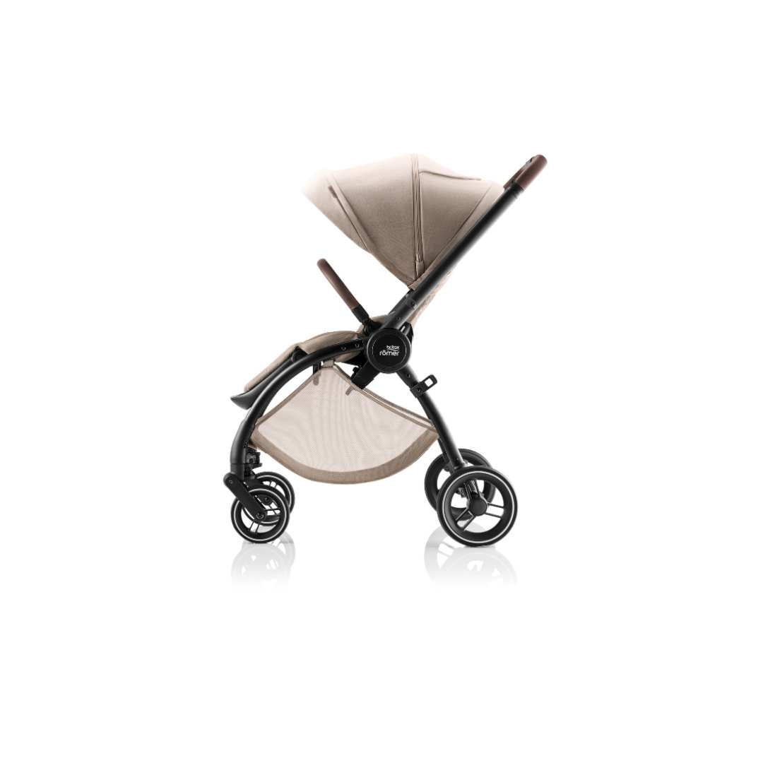 Trio Rio Carrinho de Bebé + Alcofa + Ovinho Baby-Safe Pro da Britax Römer - Style Teak